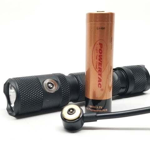 thumbnail image 2 of Powertac M5-G3 Rechargeable EDC Flashlight - 2030 Lumens, Magnetic USB Charger, Compact & Waterproof 2 of 13